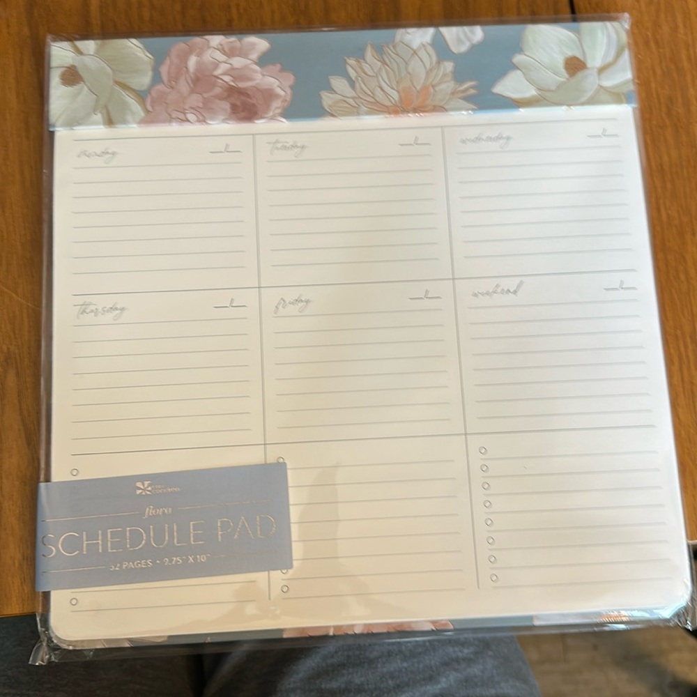 Erin Condren Schedule pad
